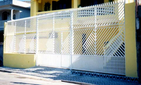 Portão de correr automático - Portões deslizantes