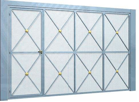 Portão tela - Portões com tela