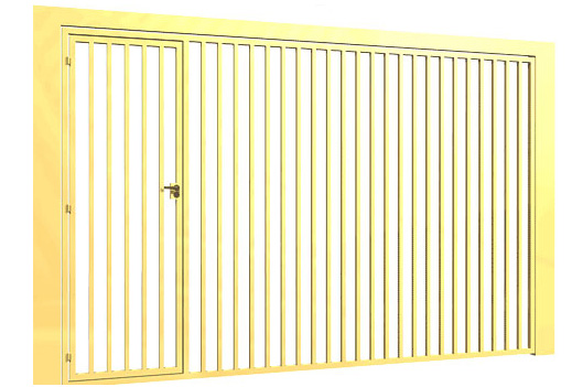 Portão tubular - Portões tubulares